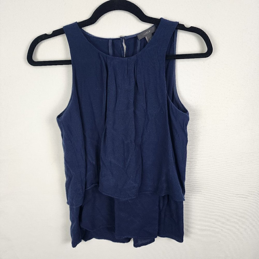 J Crew Tiered Keyhole Tank Top‎ 2